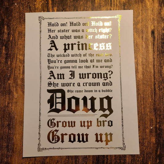 Wicked Witch of the East Bro - Print