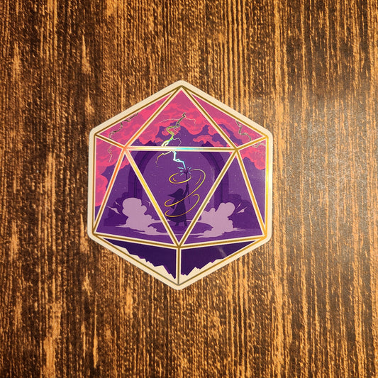 Holographic Sorcerer Sticker