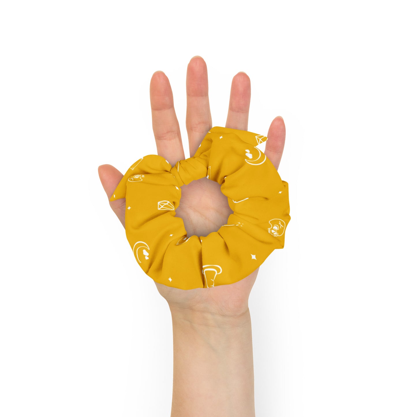Yellow Witchy Scrunchie