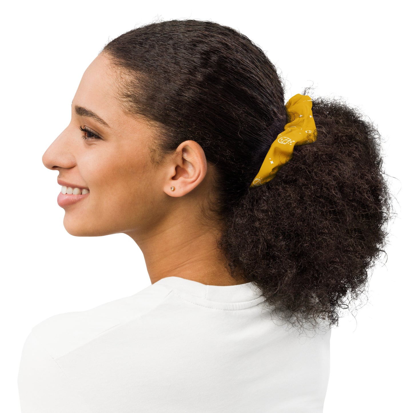 Yellow Witchy Scrunchie