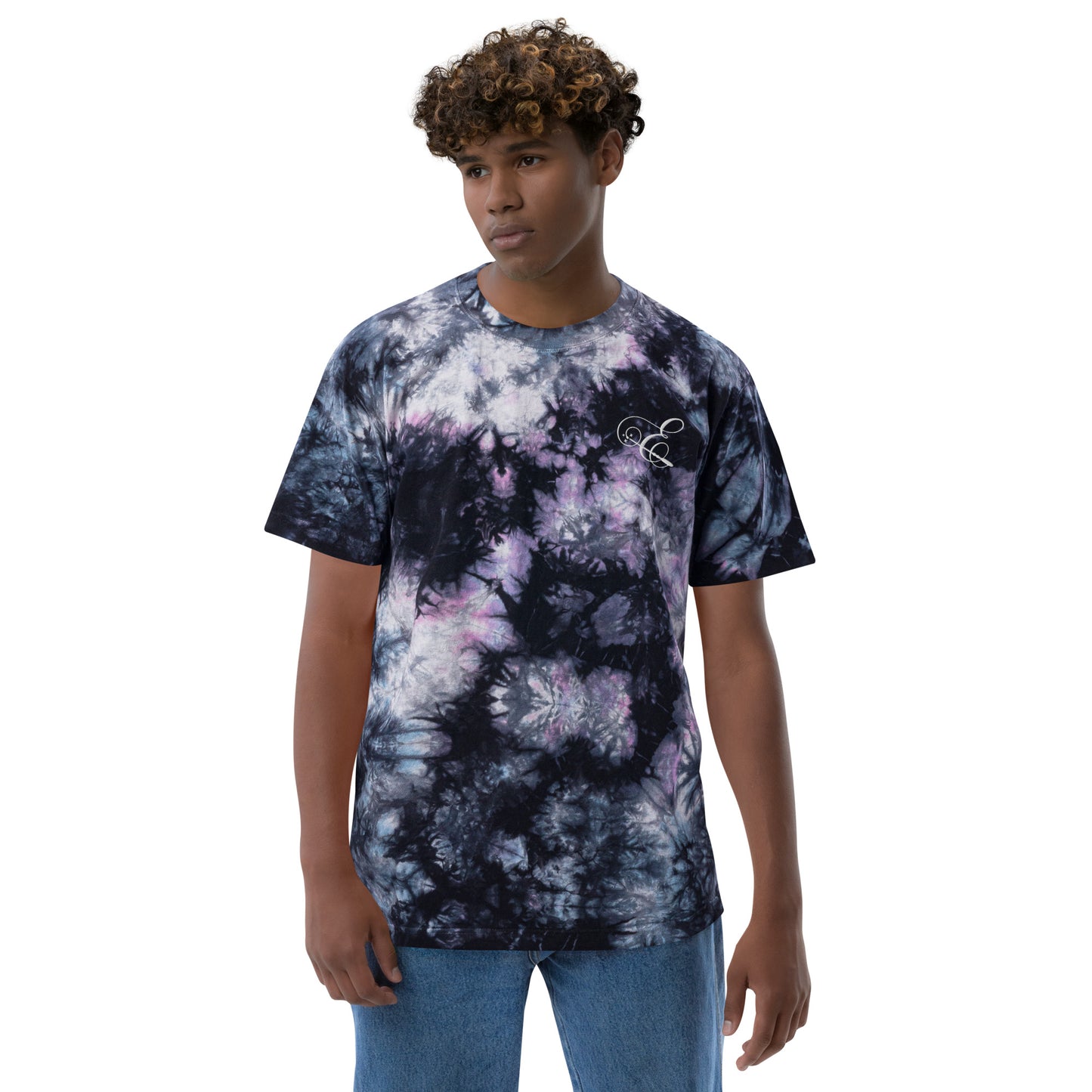 Encanto Charm Oversized tie-dye t-shirt